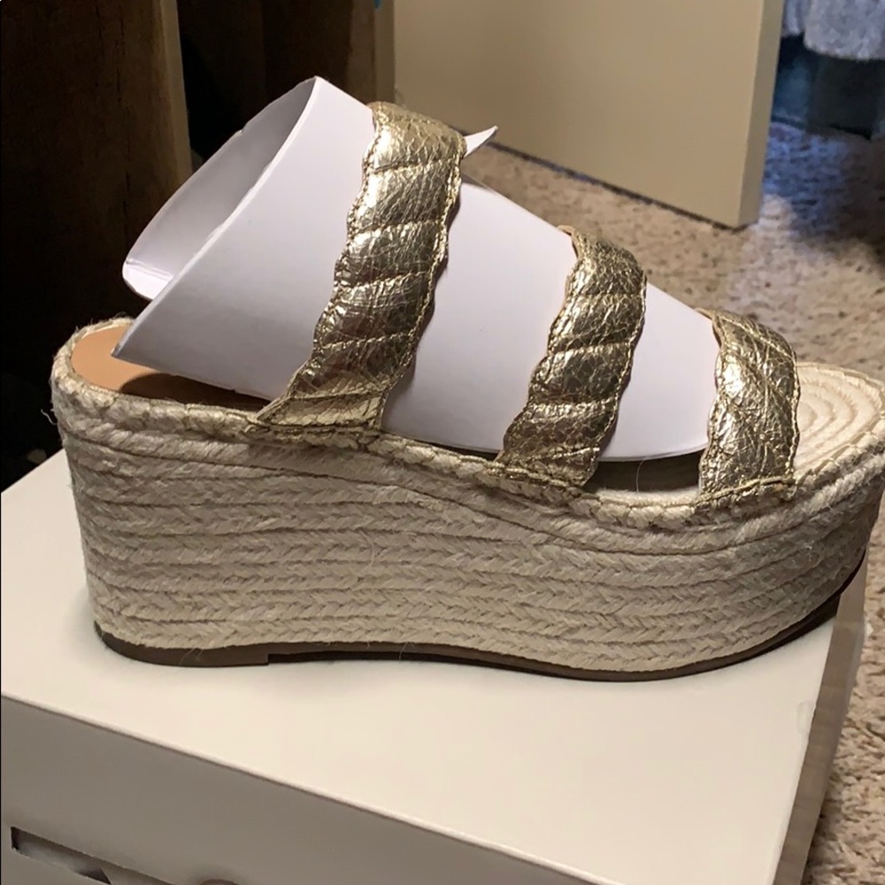 Marc Fisher Rosie Espadrille Platform Sandal 9